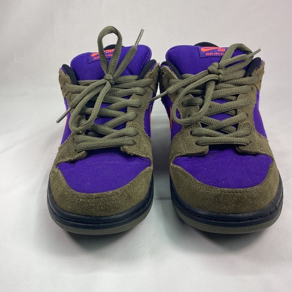 Nike Dunk Low Pro SB Medium Olive Atomic - Picture 4 of 6